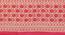 Elijah Pink Absract 180 TC Cotton Diwan Set - Set of 8 (Pink) by Urban Ladder - Rear View Design 1 - 479498