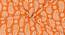 Laylani Orange Maroon Absract 180 TC Cotton Diwan Set - Set of 8 (Orange & Maroon) by Urban Ladder - Design 1 Close View - 479505