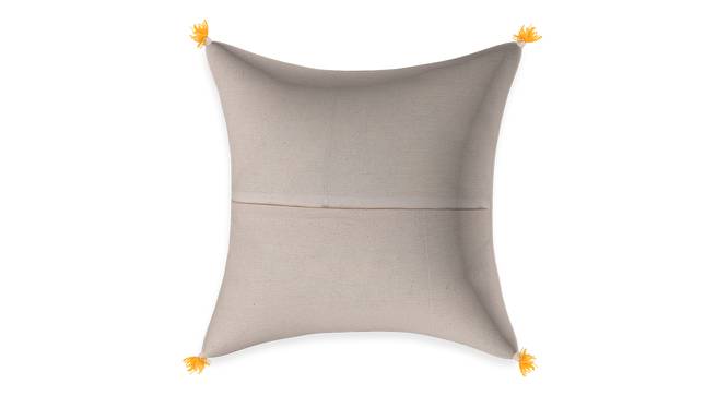 Amelie Maroon Absract 16*16 Inches Fabric Pillow Cover (41 x 41 cm  (16" X 16") Cushion Size, Maroon) by Urban Ladder - Cross View Design 1 - 479683
