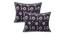 Shaunah Brown Abstract 180 TC Cotton Double Size Bedsheet with 2 Pillow Covers (Brown, Double Size) by Urban Ladder - Cross View Design 1 - 479687