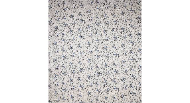 Earle Blue Abstract 180 TC Cotton Single Size Bedsheet with 2 Pillow Covers (Blue, Single Size) by Urban Ladder - Cross View Design 1 - 479821
