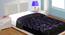 Falak Black Absract 200 GSM Velvet Single Bed Quilt (Black, Single Size) by Urban Ladder - Front View Design 1 - 480021