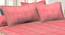 Donovan Pink Abstract 180 TC Cotton Double Size Bedsheet with 2 Pillow Covers (Pink, Double Size) by Urban Ladder - Cross View Design 1 - 480029