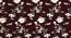 Roman Brown Abstract 180 TC Cotton Double Size Bedsheet with 2 Pillow Covers (Brown, Double Size) by Urban Ladder - Design 1 Side View - 480103