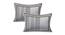 Andy Grey Abstract 180 TC Cotton Double Size Bedsheet with 2 Pillow Covers (Grey, Double Size) by Urban Ladder - Cross View Design 1 - 480214