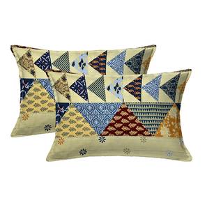 Cushion Cover Design Chanel Multicolor Solid 28*17 Inches Cotton Pillow covers - Set of 2 (Multicolor, 70 x 43 cm  (28" X 17") Cushion Size)