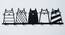 Cats Sitting Black Metal 7 Key Holder (Black) by Urban Ladder - Cross View Design 1 - 480704