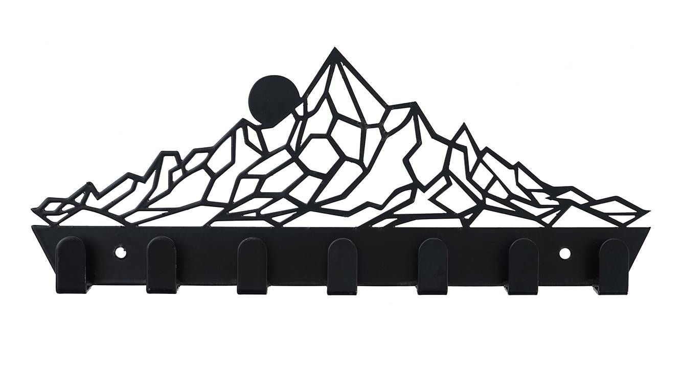 Black Metal Wall Accent Urban Ladder