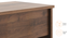 Zoey Bedside Table (With Drawer Configuration, Classic Walnut Finish) by Urban Ladder - Design 1 Close View - 480938