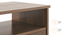 Zoey Bedside Table (Classic Walnut Finish, With Shutter Configuration) by Urban Ladder - Design 1 Close View - 480939