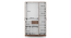 Zoey Three Door Wardrobe (Without Mirror Configuration, Classic Walnut Finish) by Urban Ladder - Design 1 Dimension - 481088