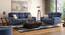 Emila Three Seater Motorized Recliner (Blue) by Urban Ladder - Full View Design 1 - 481379