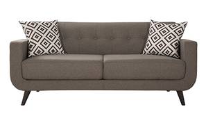 Truro Fabric Sofa (Brown)