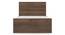 Zoey Storage Single Bed (Single Bed Size, Classic Walnut Finish) by Urban Ladder - Design 1 Side View - 481441