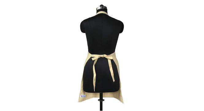 Lindall Cotton Apron in Beige Color (Beige) by Urban Ladder - Front View Design 1 - 481521