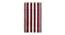 Millen Maroon Solid 250 GSM 16x24 Inches Cotton Hand Towel- Set of 6 (Maroon) by Urban Ladder - Design 1 Side View - 481938