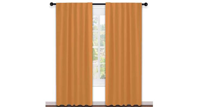Jaylah Multicolor Cotton Room Darkening 7ft Door Curtain -Set of 2 Multicolor (137 x 152 cm  (54" x 60") Curtain Size, Eyelet Pleat, Multicolor) by Urban Ladder - Cross View Design 1 - 482578