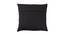 Axel Black  Abstract 16x16 Inches Cotton Cushion Cover- Set of 2 (Black, 41 x 41 cm  (16" X 16") Cushion Size) by Urban Ladder - Design 1 Side View - 482614