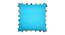 Winthrop Blue Modern 18x18 Inches Cotton Cushion Cover -Set of 5 (Blue, 46 x 46 cm  (18" X 18") Cushion Size) by Urban Ladder - Cross View Design 1 - 482979