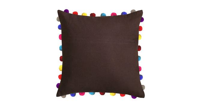Mariam Brown Modern 24x24 Inches Cotton Cushion Cover -Set of 3 (Brown, 61 x 61 cm  (24" X 24") Cushion Size) by Urban Ladder - Cross View Design 1 - 483096