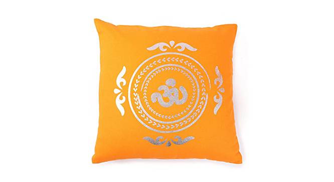Arrow Orange Abstract 16x16 Inches Cotton Cushion Cover- Set of 2 (Orange, 41 x 41 cm  (16" X 16") Cushion Size) by Urban Ladder - Front View Design 1 - 483100