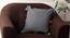 Brindley Grey Modern 18x18 Inches Cotton Cushion Cover (Grey, 46 x 46 cm  (18" X 18") Cushion Size) by Urban Ladder - Cross View Design 1 - 483171