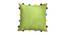 Kaisley Green Modern 14x14 Inches Cotton Cushion Cover (Green, 35 x 35 cm  (14" X 14") Cushion Size) by Urban Ladder - Cross View Design 1 - 483185