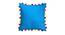 Jemma Blue Modern 20x20 Inches Cotton Cushion Cover -Set of 3 (Blue, 51 x 51 cm  (20" X 20") Cushion Size) by Urban Ladder - Cross View Design 1 - 483192