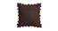 Ashlyn Brown Modern 20x20 Inches Cotton Cushion Cover - Set of 5 (Brown, 51 x 51 cm  (20" X 20") Cushion Size) by Urban Ladder - Cross View Design 1 - 483193