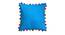 Davina Blue Modern 24x24 Inches Cotton Cushion Cover -Set of 3 (Blue, 61 x 61 cm  (24" X 24") Cushion Size) by Urban Ladder - Cross View Design 1 - 483194