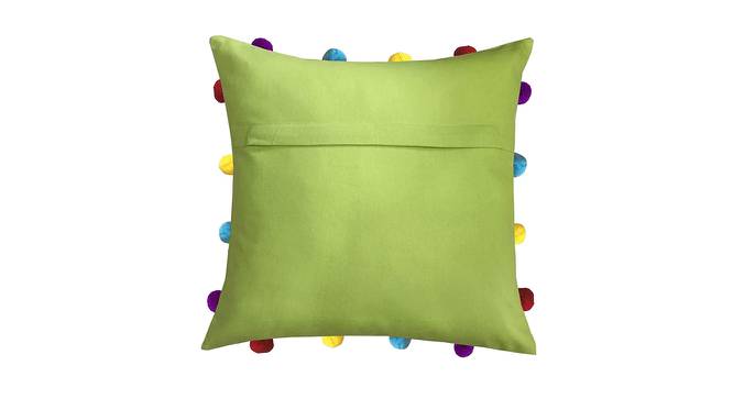 Kaisley Green Modern 14x14 Inches Cotton Cushion Cover (Green, 35 x 35 cm  (14" X 14") Cushion Size) by Urban Ladder - Front View Design 1 - 483213