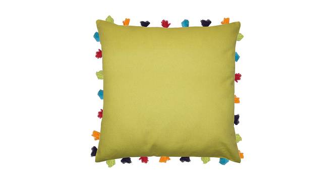 Andre Green Modern 20x20 Inches Cotton Cushion Cover -Set of 3 (Green, 51 x 51 cm  (20" X 20") Cushion Size) by Urban Ladder - Cross View Design 1 - 483273