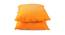 Sebastian Orange Abstract 16x16 Inches Cotton Cushion Cover- Set of 2 (Orange, 41 x 41 cm  (16" X 16") Cushion Size) by Urban Ladder - Cross View Design 1 - 483457