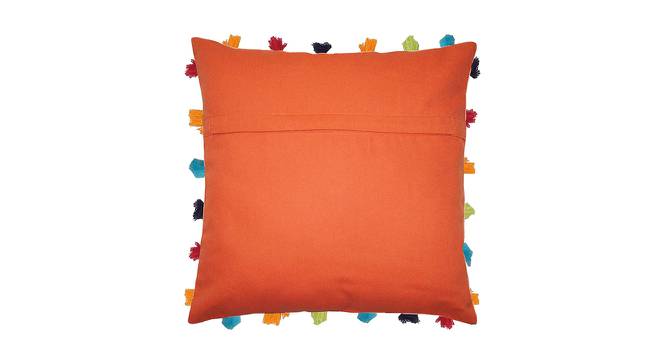 Bartram Red Modern 18x18 Inches Cotton Cushion Cover (Red, 46 x 46 cm  (18" X 18") Cushion Size) by Urban Ladder - Front View Design 1 - 483597
