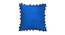Anne Blue Modern 24x24 Inches Cotton Cushion Cover (Blue, 61 x 61 cm  (24" X 24") Cushion Size) by Urban Ladder - Front View Design 1 - 483914