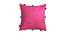 Estrella Pink Modern 12x12 Inches Cotton Cushion Cover - Set of 5 (Pink, 30 x 30 cm  (12" X 12") Cushion Size) by Urban Ladder - Cross View Design 1 - 483970