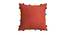 Avalynn Red Modern 14x14 Inches Cotton Cushion Cover (Red, 35 x 35 cm  (14" X 14") Cushion Size) by Urban Ladder - Cross View Design 1 - 483972