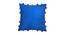 Keily Blue Modern 16x16 Inches Cotton Cushion Cover -Set of 3 (Blue, 41 x 41 cm  (16" X 16") Cushion Size) by Urban Ladder - Cross View Design 1 - 483979