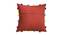 Avalynn Red Modern 14x14 Inches Cotton Cushion Cover (Red, 35 x 35 cm  (14" X 14") Cushion Size) by Urban Ladder - Front View Design 1 - 484005