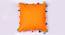 Tyrion Orange Modern 24x24 Inches Cotton Cushion Cover (Orange, 61 x 61 cm  (24" X 24") Cushion Size) by Urban Ladder - Front View Design 1 - 484096