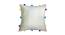 Lillie White Modern 12x12 Inches Cotton Cushion Cover -Set of 3 (White, 30 x 30 cm  (12" X 12") Cushion Size) by Urban Ladder - Cross View Design 1 - 484170