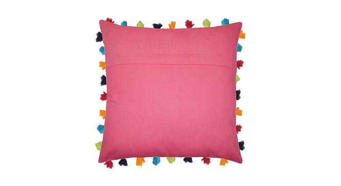 Rupert Pink Modern 24x24 Inches Cotton Cushion Cover (Pink, 61 x 61 cm  (24" X 24") Cushion Size) by Urban Ladder - Front View Design 1 - 484198
