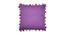 Eileen Purple Modern 24x24Inches Cotton Cushion Cover - Set of 5 (Purple, 61 x 61 cm  (24" X 24") Cushion Size) by Urban Ladder - Cross View Design 1 - 484260