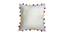 Emely White Modern 18x18 Inches Cotton Cushion Cover (White, 46 x 46 cm  (18" X 18") Cushion Size) by Urban Ladder - Cross View Design 1 - 484267
