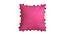 Mikayla Pink Modern 18x18 Inches Cotton Cushion Cover -Set of 3 (Pink, 46 x 46 cm  (18" X 18") Cushion Size) by Urban Ladder - Cross View Design 1 - 484269