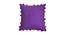 Alanna Purple Modern 18x18 Inches Cotton Cushion Cover -Set of 5 (Purple, 46 x 46 cm  (18" X 18") Cushion Size) by Urban Ladder - Cross View Design 1 - 484270