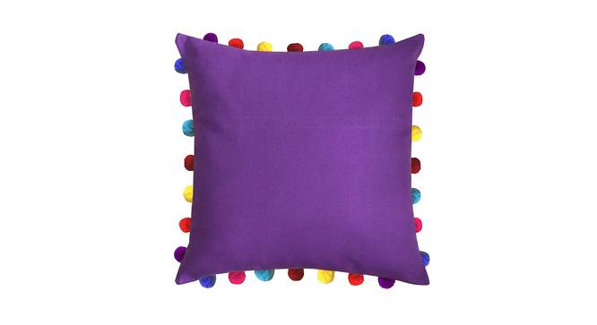 Adrianna Purple Modern 20x20 Inches Cotton Cushion Cover - Set of 5 (Purple, 51 x 51 cm  (20" X 20") Cushion Size) by Urban Ladder - Cross View Design 1 - 484275