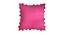 Kelsey Pink Modern 18x18 Inches Cotton Cushion Cover (Pink, 46 x 46 cm  (18" X 18") Cushion Size) by Urban Ladder - Front View Design 1 - 484297