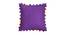 Liberty Purple Modern 24x24Inches Cotton Cushion Cover - Set of 5 (Purple, 61 x 61 cm  (24" X 24") Cushion Size) by Urban Ladder - Cross View Design 1 - 484375