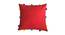 Adalee Red Modern 12x12 Inches Cotton Cushion Cover - Set of 5 (Red, 30 x 30 cm  (12" X 12") Cushion Size) by Urban Ladder - Cross View Design 1 - 484459